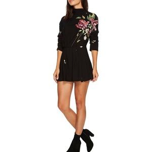 NWT FREE PEOPLE GEMMA DRESS BLACK AZ SMALL $18